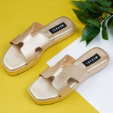 Hush Golden Oversoft Flatform heel for women