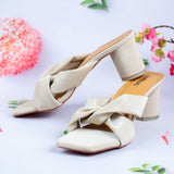 Ivy Cream heel for women