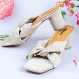 Ivy Cream heel for women