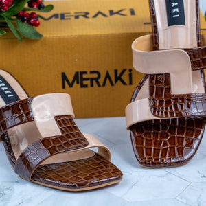 Jaya Chocolate Block Heel for women