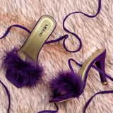 Tahiti Purple Pencil Heel for women