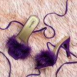 Tahiti Purple Pencil Heel for women