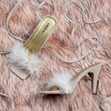 Tahiti Cream Pencil Heel for women