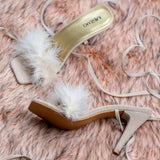 Tahiti Cream Pencil Heel for women