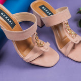 Maisie Brown Suede heel For Women