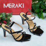 Cielo Black Pencil heel for women