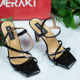 Cielo Black Pencil heel for women