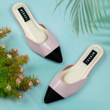 Judith Pink- Flat sandals for women