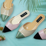 Judith Cream- Flat sandals for women