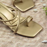 Harper Golden heel for women