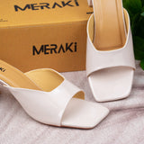 Aria Cream heel for women