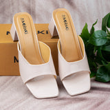 Aria Cream heel for women