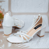 Alexa White Heel for women