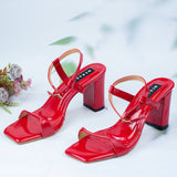 Julien Red High Heel for women