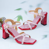 Hermione Red High Heel for women