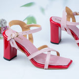 Hermione Red High Heel for women