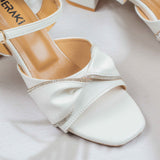 Mariana White Block heel for women