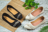 Avanthi Cream Flat shoe for women