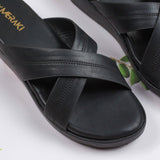 Marta Black Wedge heel for women