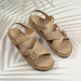 Fermina Light Brown Wedge heel for women