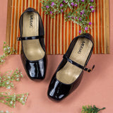 Gianna Black Block heel for women