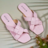 Grace Pink - Flat sandals for women