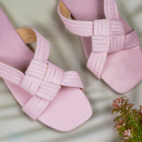 Grace Pink - Flat sandals for women