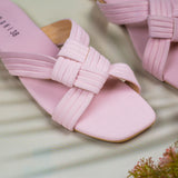 Grace Pink - Flat sandals for women