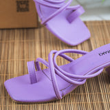 Harper Lavender heel for women