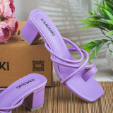 Harper Lavender heel for women