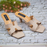 Donna Cream Pencil heel for women