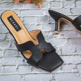 Donna Black Pencil heel for women