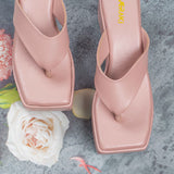 Ava Pink Wedge heel for women