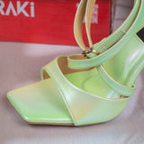 Roma Green Pencil heel for women