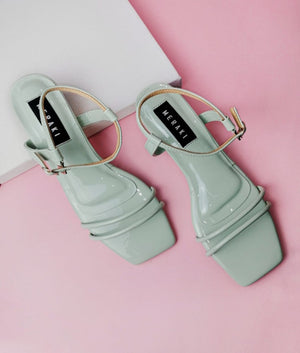 Arabelle Mint Semi heel for women